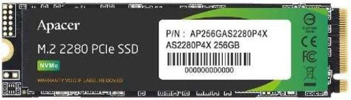 Apacer 256 GB M.2 2280 NVME AS2280P4X (256 GB, M.2, M.2 2280)
