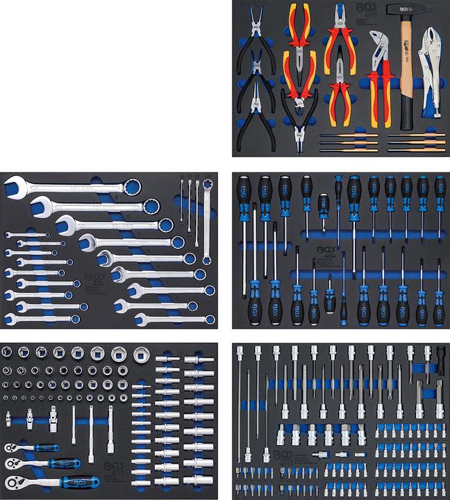 Produktbild BGS Werkstattwagen 7 Schubladen mit 246 Werkzeugen (7 x)