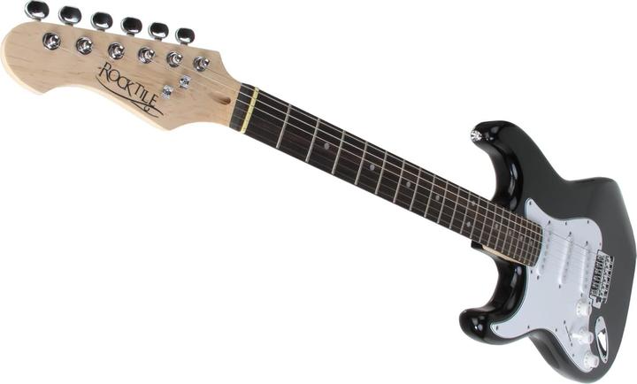 Actual product image Rocktile Left-Handed ST-Style Electric Guitar with 3 Single-Coils and Tremolo System (Electric guitar)