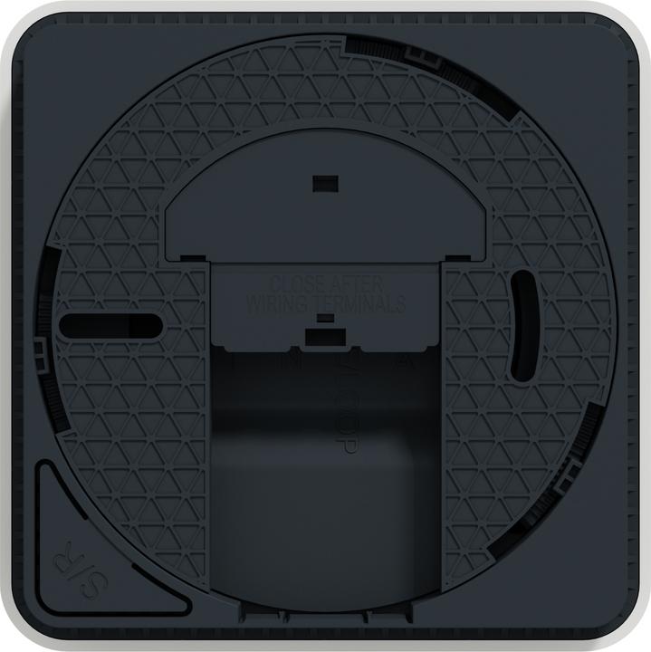 Actual product image Schneider Electric Wiser fire alarm Optical