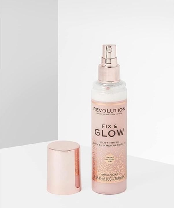 Produktbild Makeup Revolution Fix & Glow Dewy Finish (Transparent)