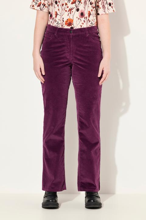 Produktbild Ulla Popken Cordhose Marie, Bootcut, Komfortbund (56)