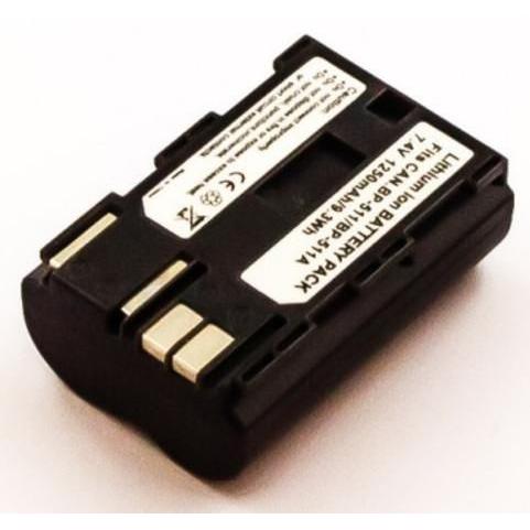 CoreParts Battery for Canon Camcorder (Akku), Kamera Stromversorgung, Braun