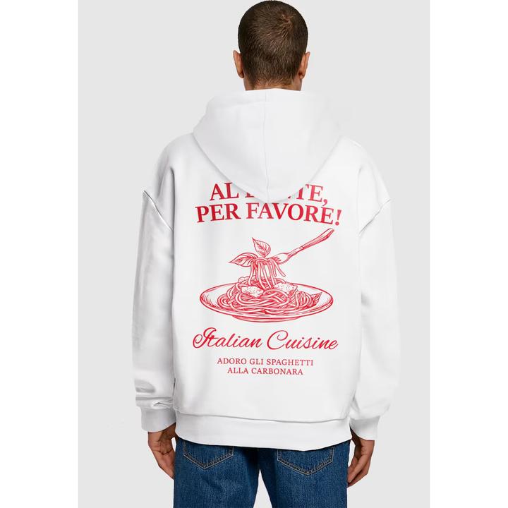 Produktbild Merchcode Al Dente Per Favore Oversized Hoody - 170179 (M)