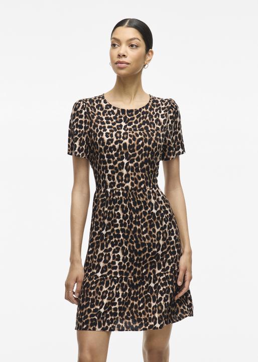 Produktbild Vila Kurzarm- Kleid in Knielänge (40)