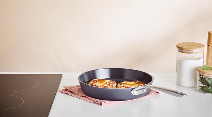 Actual product image Brabantia Zenn frying pan, 28 cm, non-stick (Frying pan, Aluminium, Ceramic, 28 x 7.90 cm)