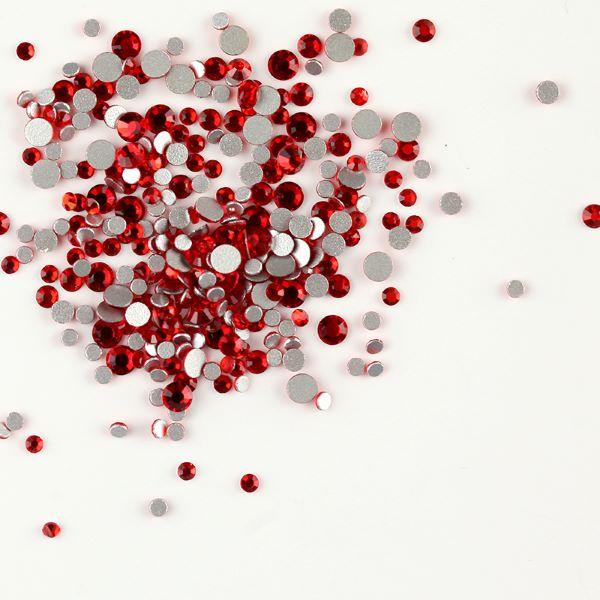 BrillBird Strasssteine SS8 Ruby Red 100stk