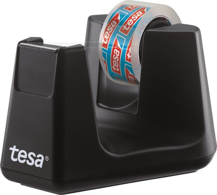 tesa EASY CUT SMART Klebebandabroller für Tische, mit Anti-Rutsch-Technologie, inkl. 1 Rolle tesafilm