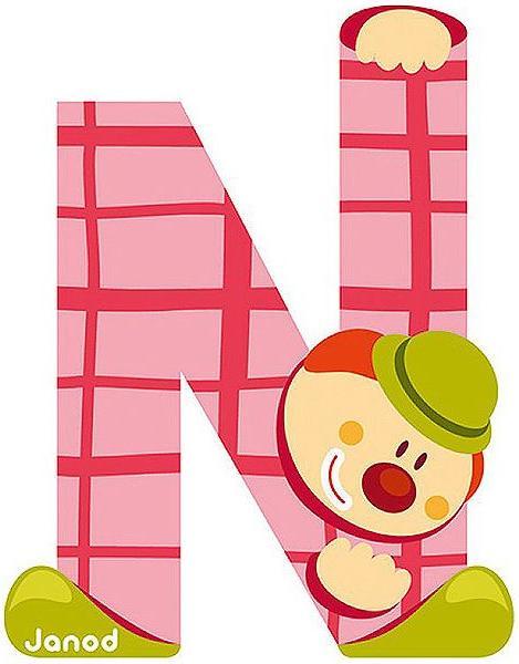 Image du produit Janod Lettre du clown N