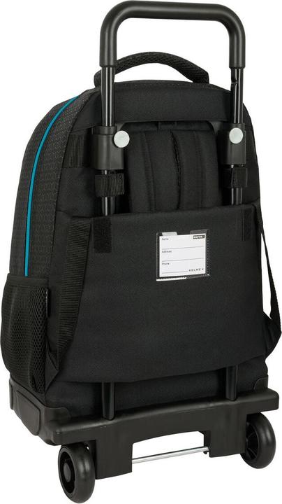 Produktbild Kelme School Rucksack with Wheels Iron Black 33 x 45 x 22 cm