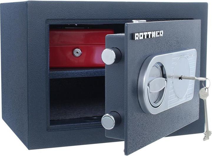 Produktbild Rottner Wertschutzschrank EN0 Samoa 26 Doppelbartschloss (11 l)