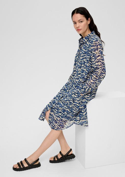 Image du produit s.Oliver Kleid Chiffon-Kleid mit Alloverprint (32)