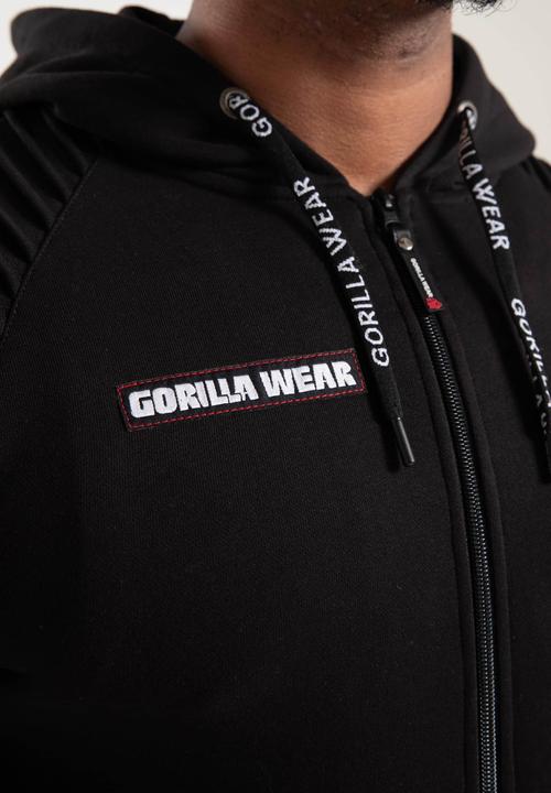 Immagine prodotto Gorilla Wear Georgia Zip Hoody Schwarz (S)