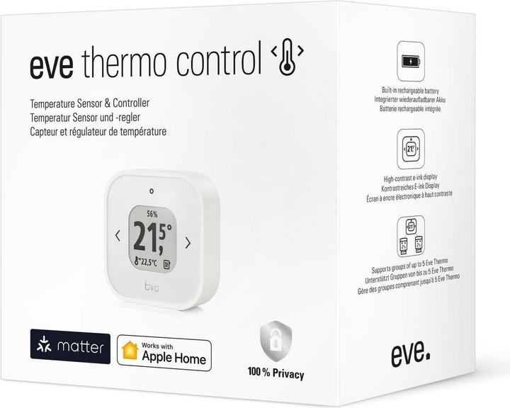 Actual product image Eve Thermo Control (Matter)