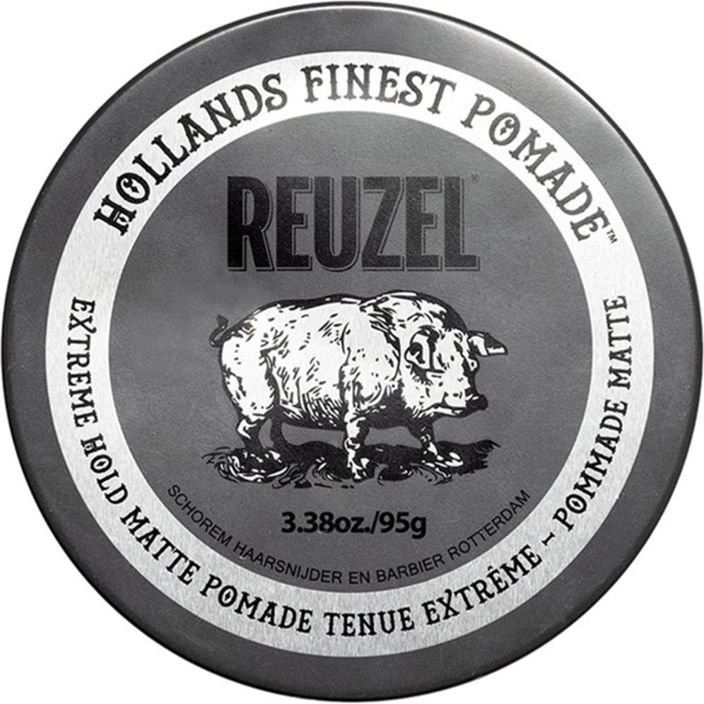 Reuzel, Haargel, Extreme Hold Matte Pomade (Haarpommade, 95 g)