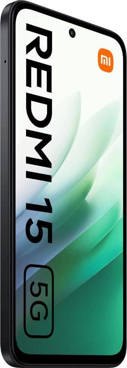 Produktbild Xiaomi Redmi 15 5G (128 GB, Black, Midnight Black, 6.90", Hybrid Dual SIM, 5G)