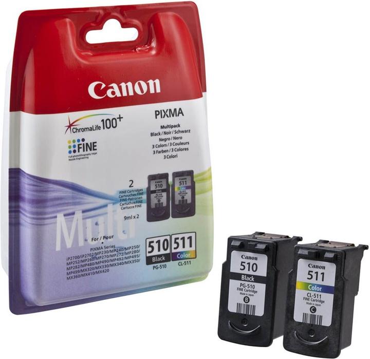 Produktbild Canon PG-510/CL-511 Multipack (Color, BK)