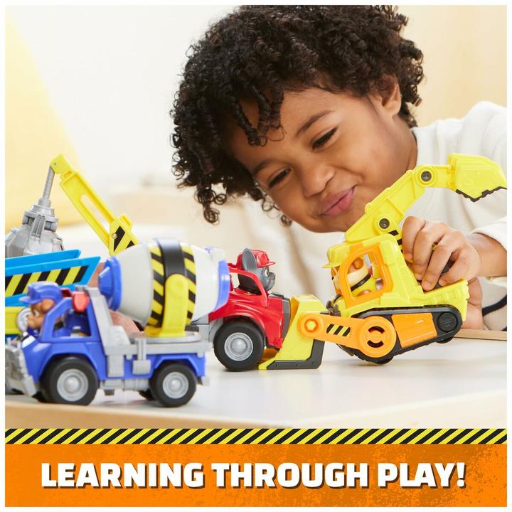 Actual product image Spin Master Paw Patrol Rubble And Crew Basic Vehicles Mix