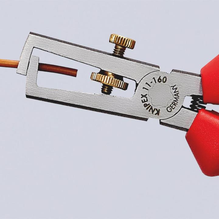 Productafbeelding Knipex Striptang met openingsveer, universeel 11 02 160 (160 mm)