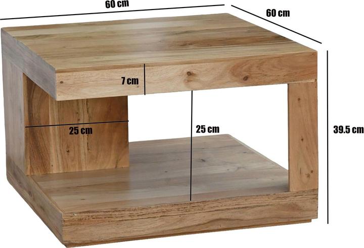 Image du produit Wohnling Akazie (60 x 60 x 39.50 cm)