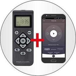 Image du produit Profi-Care PC-BSR 3108 Robot aspirateur/balayeur Noir Télécommandable (Robot d'aspiration et de nettoyage)