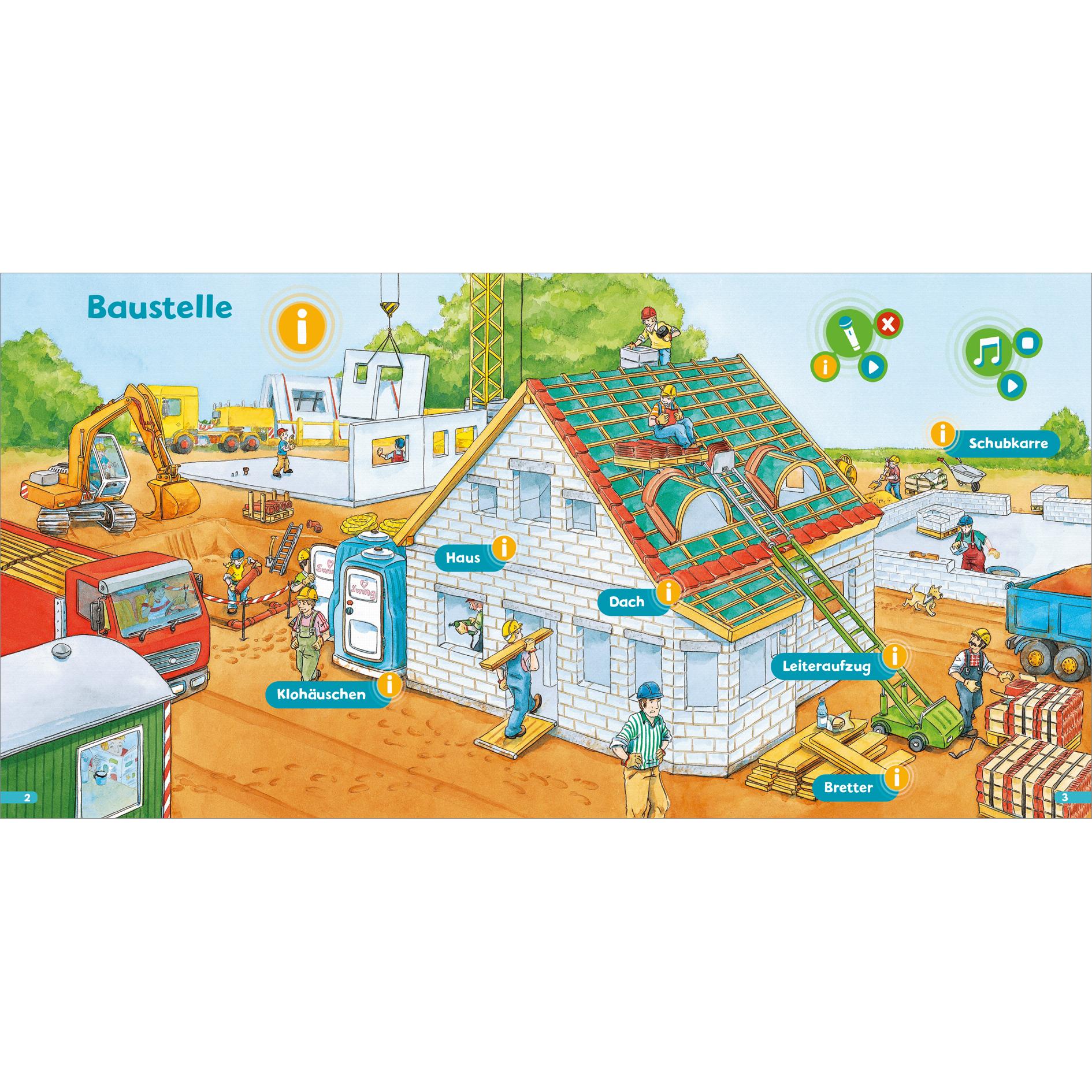 Thumbnail - BOOKii Hören und Staunen Mini Baustelle, Kinderbücher von Lisa Herden