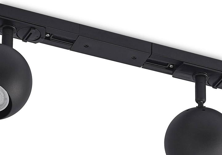 Actual product image Lindby Guus 1-phase track system, 4-light black