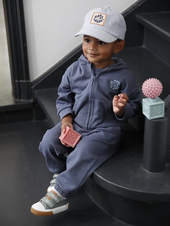 Immagine prodotto Vertbaudet Jungen Baby-Set: Kapuzensweatjacke & Sweathose mit Recycling-Polyester (68)