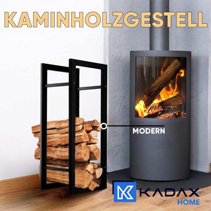 Immagine prodotto Kadax Porta legna 29x40x90cm