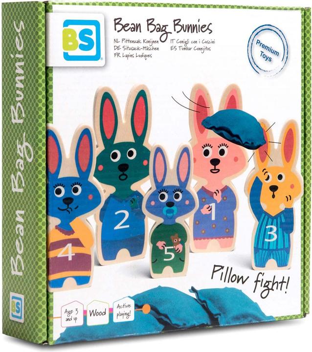 Actual product image BS Throwing game rabbits (1 - 3 Players)