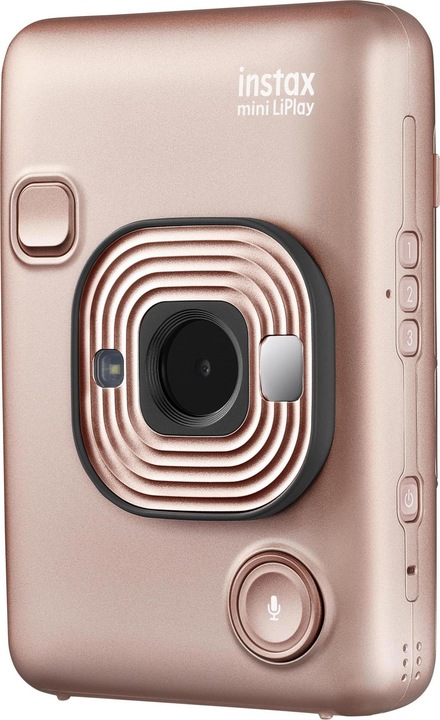 Actual product image Fujifilm Instax Mini LiPlay Blush Gold