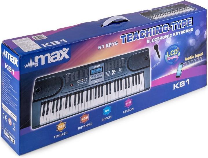 Actual product image Max Keyboard KB1 (61 Keys)