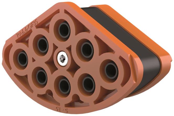 Hauff HAUF SEG 8x15 segmenten voor inbouw in systeemkap HSI 150-S3 3030300183