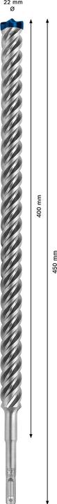 Produktbild Bosch Professional Zubehör EXPERT SDS plus-7X Hammerbohrer, 22 x 400 x 450 mm (4-22 Millimeter)