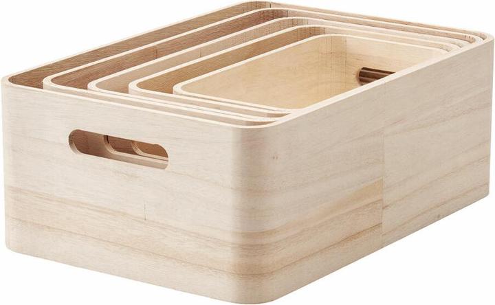 Rig-Tig by Stelton Save-it storage box set of 5 (36.5 x 25 x 13.5 cm)