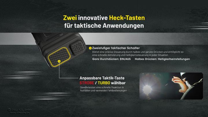 Immagine prodotto Nitecore EDC25 (13.63 cm, 3000 lm)