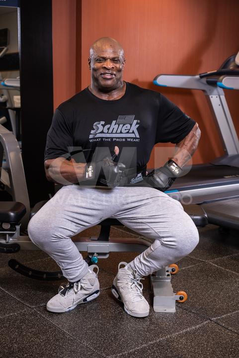 Produktbild Schiek Ronnie Coleman Leather Lifting Gloves Black (S)