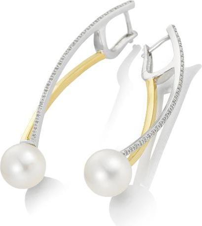 Produktbild Breuning OHRSCHMUCK - C.ZP/Brill. 0,33 Ct. H/si (750/18 K Gold)