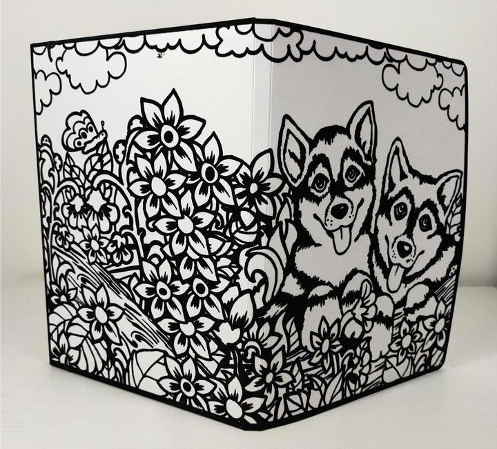 Produktbild TataRuga Samtmappe