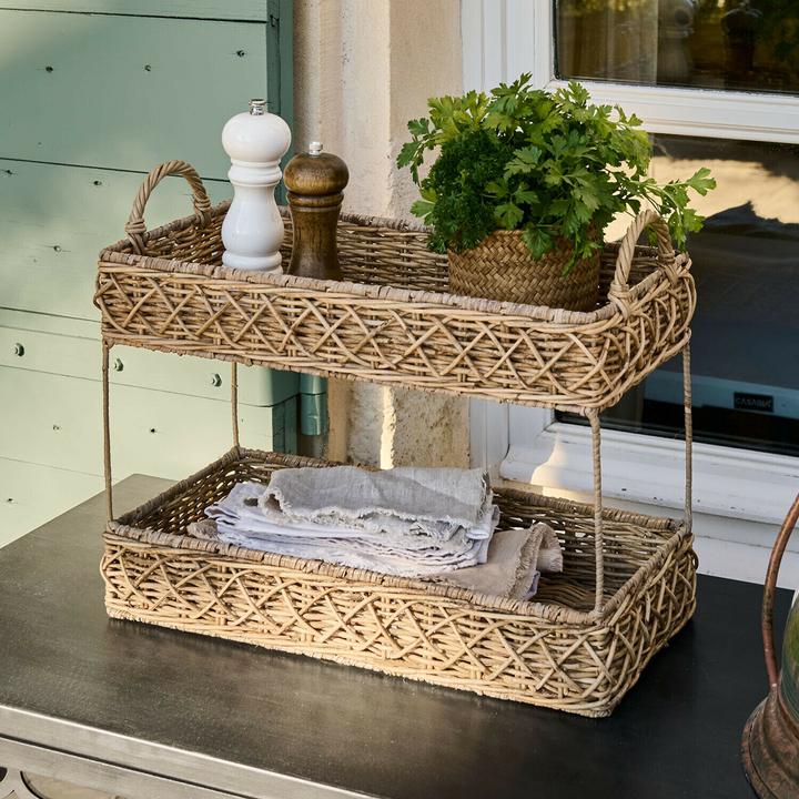 Produktbild Loberon Etagere Mossbury braun