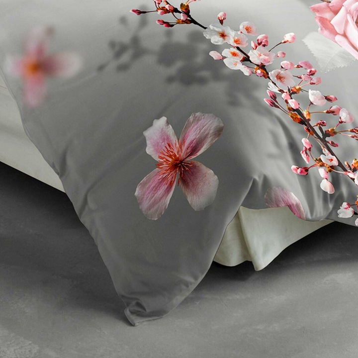 Immagine prodotto Traumschlaf Rosa (Copripiumino, 155x220 cm + 80x80 cm)
