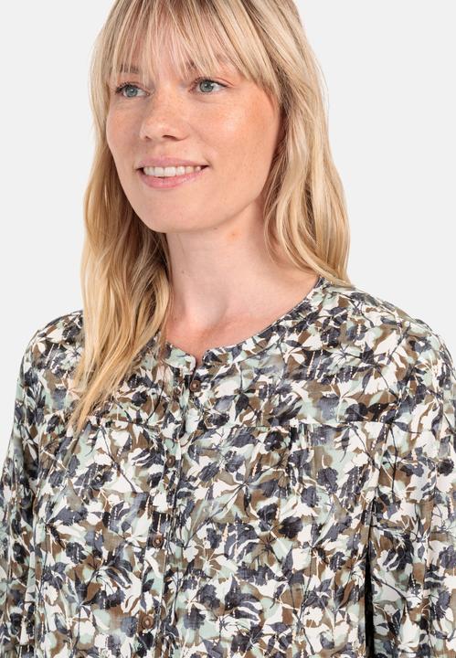 Produktbild Camel Active Langarm Schlupfbluse mit Stehkragen (XL)