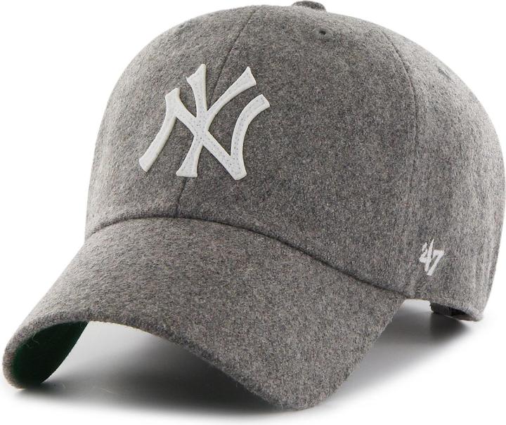 Actual product image 47 Brand Curved Strapback Melton New York Yankees