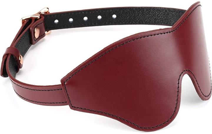 Actual product image Liebe Seele Leather eye mask
