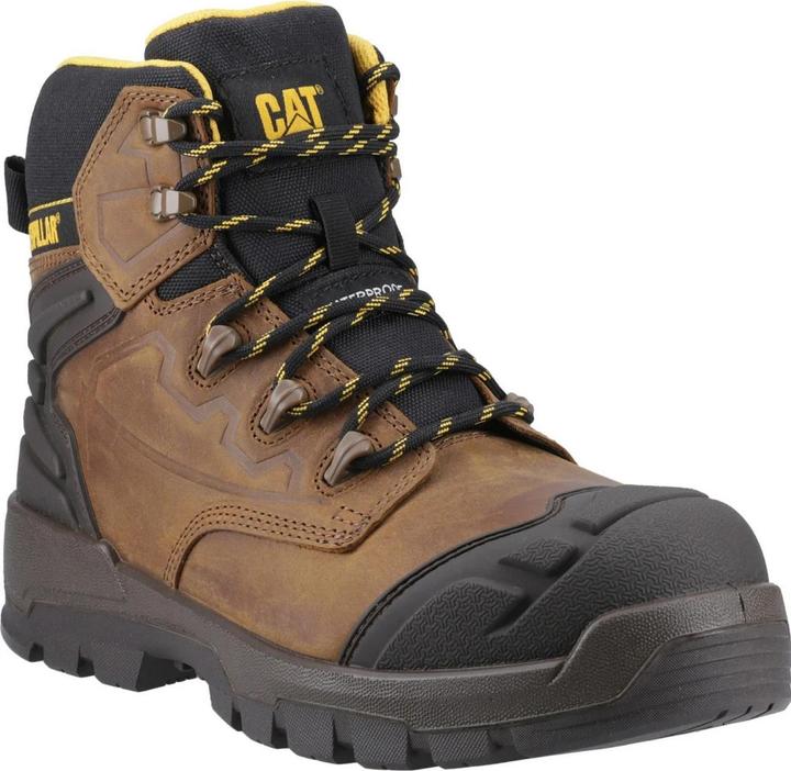 Actual product image Cat Mens Striver XL 6 Leather Safety Boots (43)