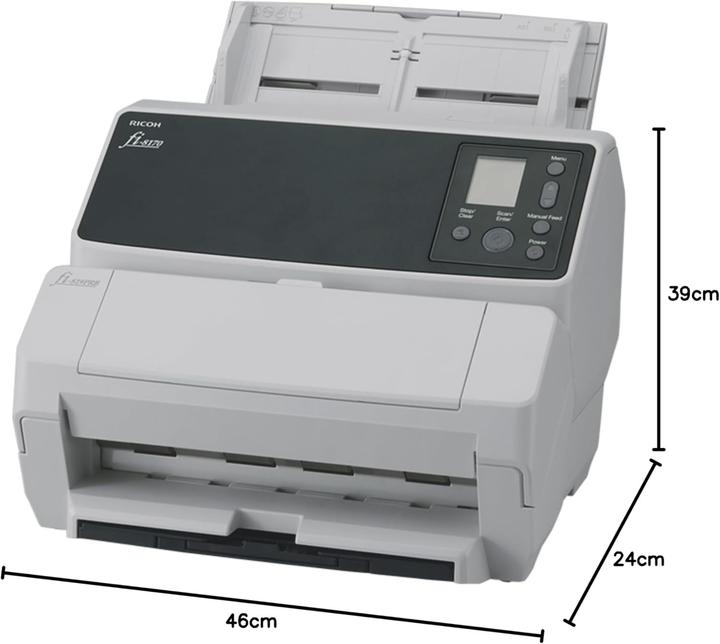 RICOH Scanner per documenti fi-8170 (Ethernet, USB)