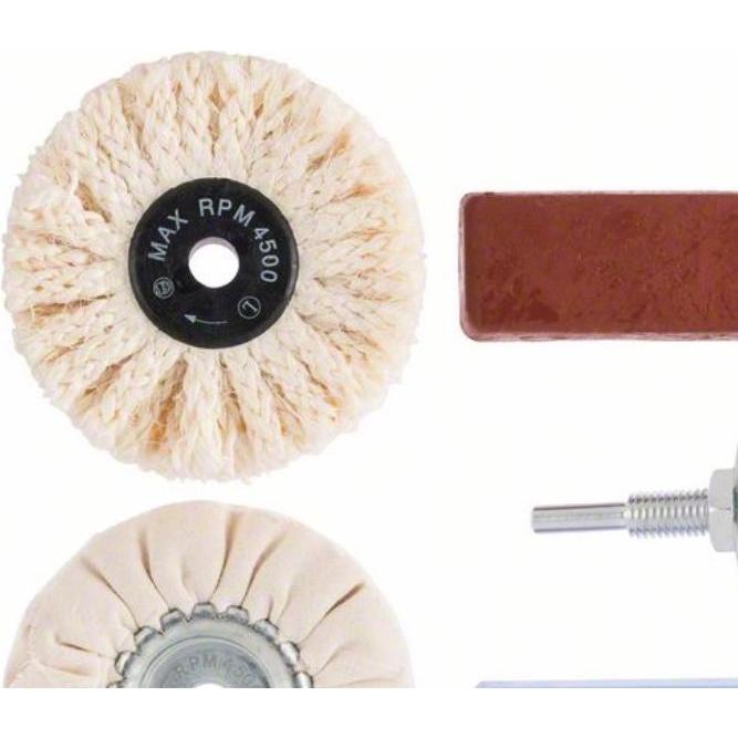 Thumbnail - Bosch Zubehör, Schleifmittel, Polier-Set Accessories 2609256