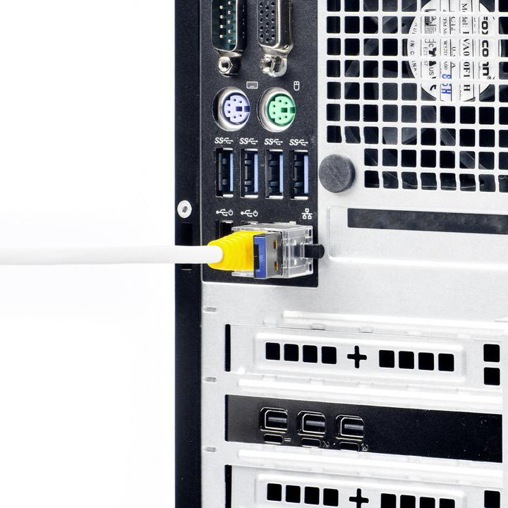 Produktbild Smart Keeper 5 x LAN Kabel Schlösser mit 1 x BASIC Typ Schlüssel