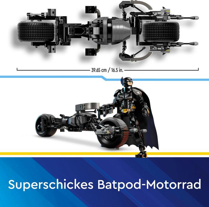 Produktbild LEGO Batman Baufigur mit dem Batpod (76273, LEGO Super Mario)