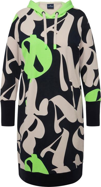 Immagine prodotto Laurasøn Abito midi in felpa con cappuccio e maniche lunghe (XL)